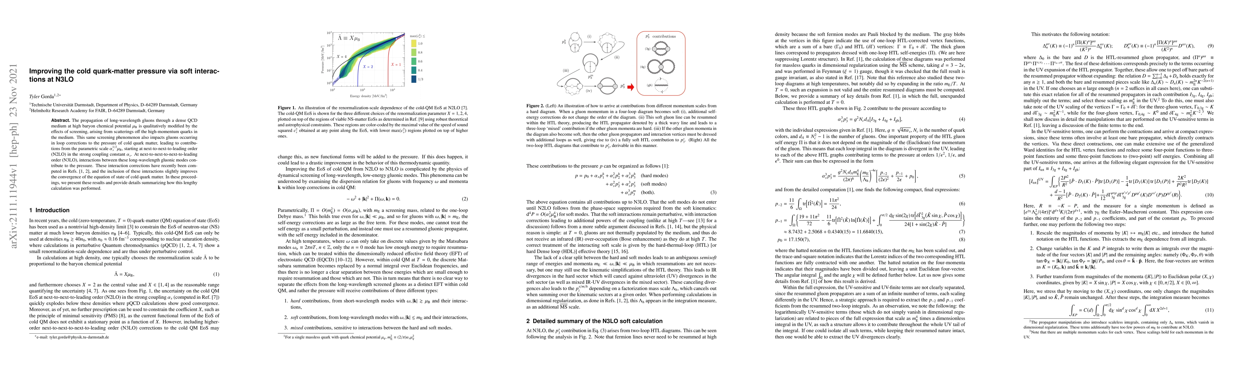 Thumbnail for Improving the cold quark-matter pressure via soft interactions at N3LO