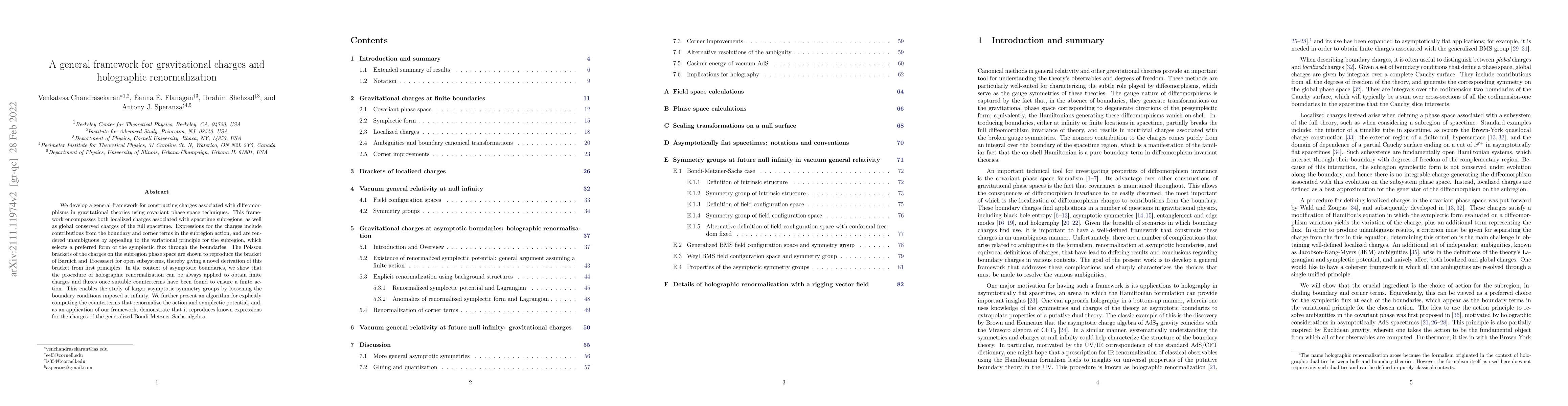 Thumbnail for A general framework for gravitational charges and holographic
  renormalization