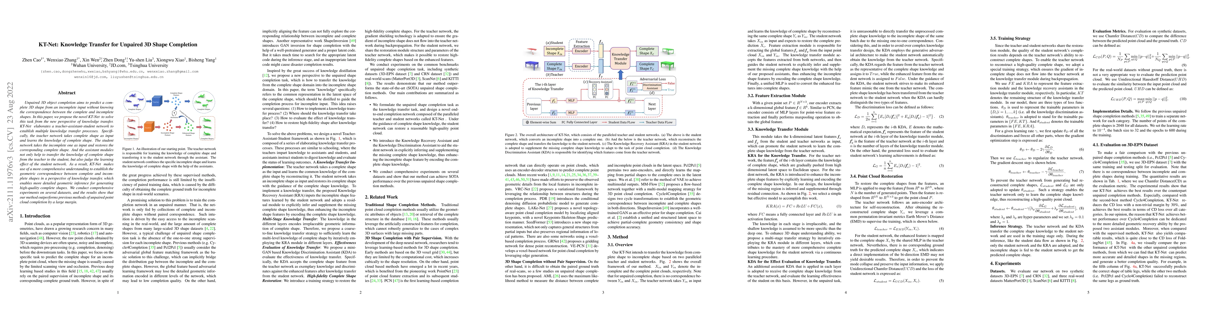 Thumbnail for KTNet: Knowledge Transfer for Unpaired 3D Shape Completion