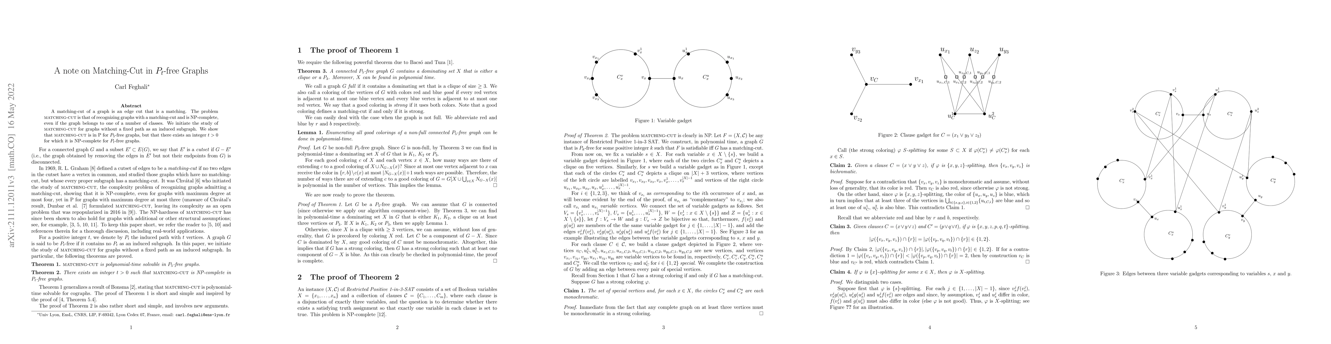 Thumbnail for A note on Matching-Cut in $P_t$-free Graphs
