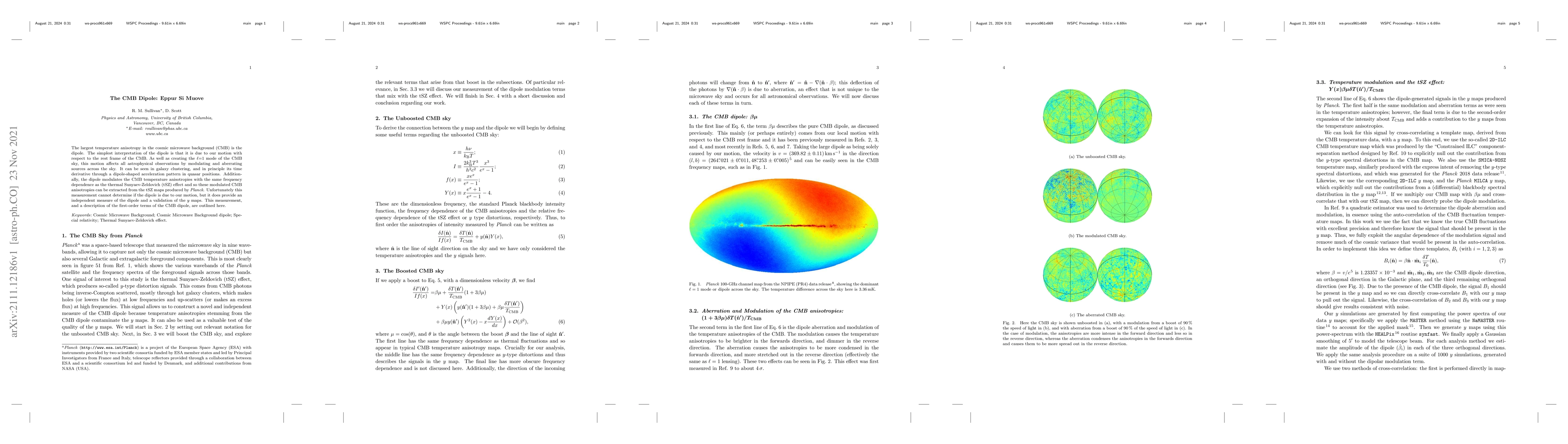 Thumbnail for The CMB Dipole: Eppur Si Muove