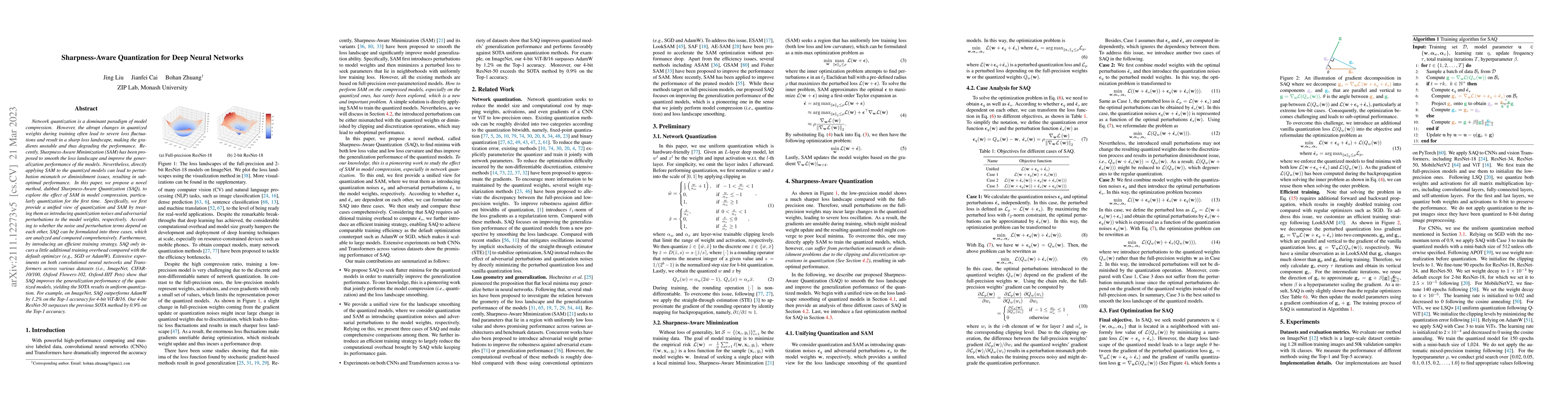 Thumbnail for Sharpness-aware Quantization for Deep Neural Networks