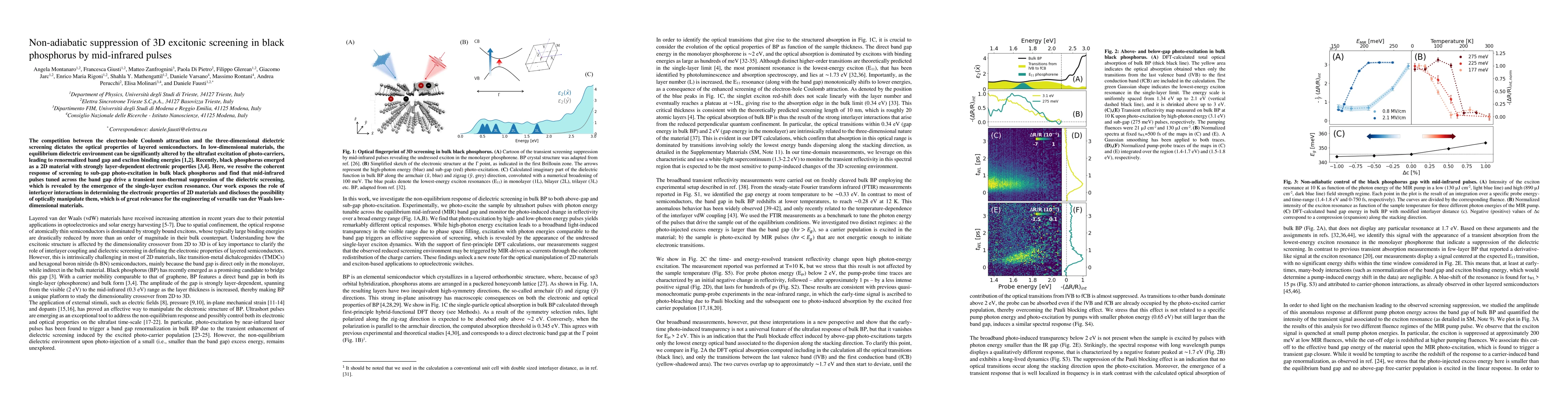 Thumbnail for Non-adiabatic suppression of 3D excitonic screening in black phosphorus
  by mid-infrared pulses