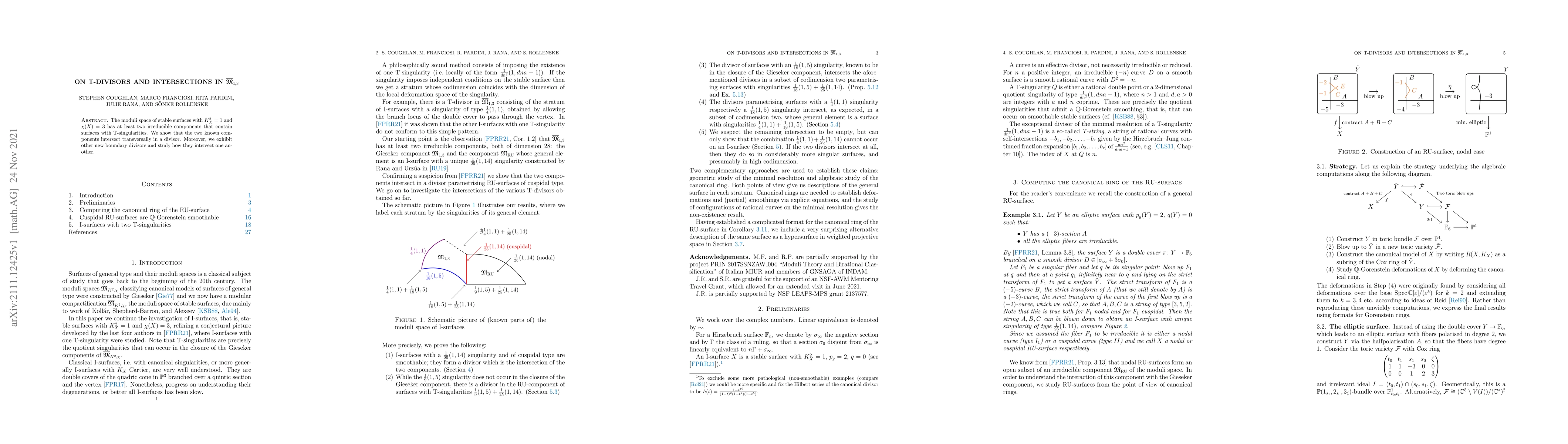 Thumbnail for On T-divisors and intersections in $\overline{M}_{1,3}$