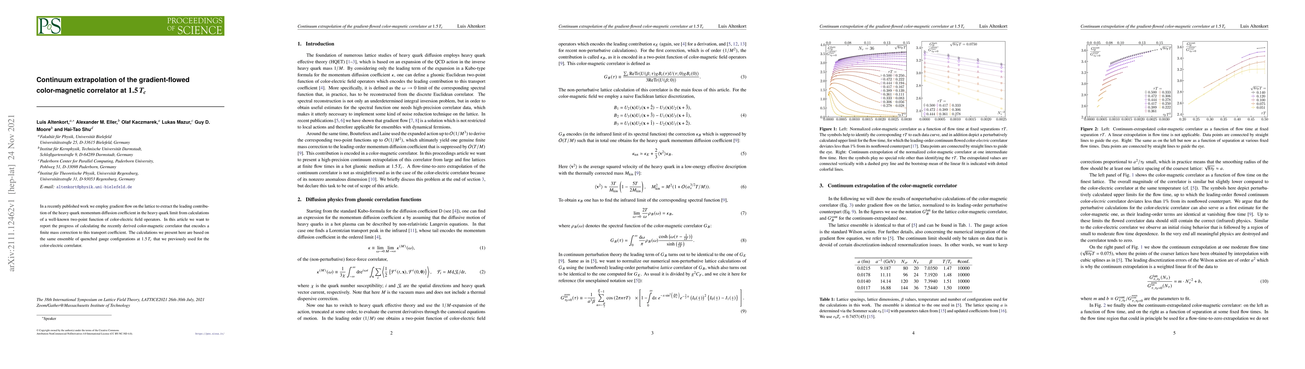 Thumbnail for Continuum extrapolation of the gradient-flowed color-magnetic correlator
  at $1.5\,T_c$
