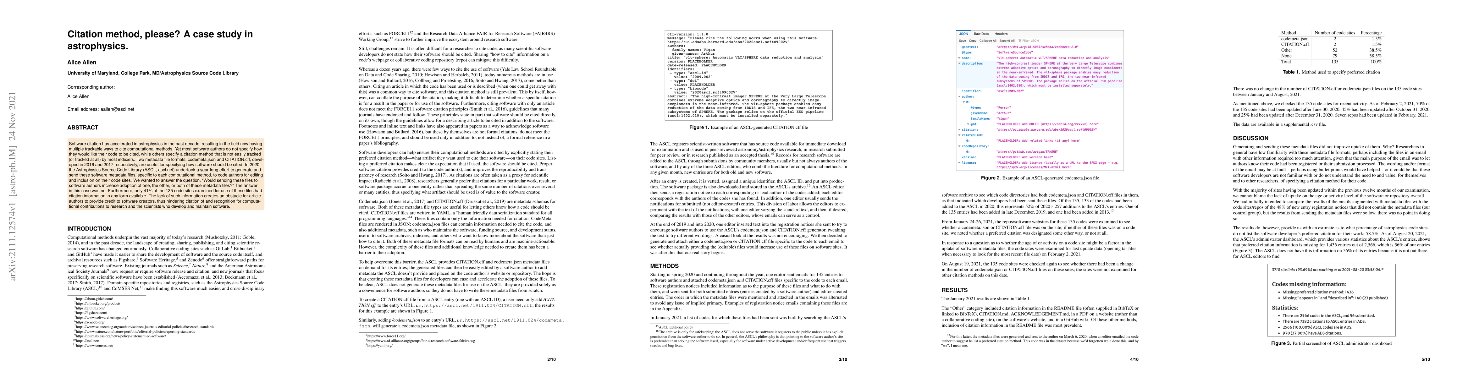 Thumbnail for Citation method, please? A case study in astrophysics