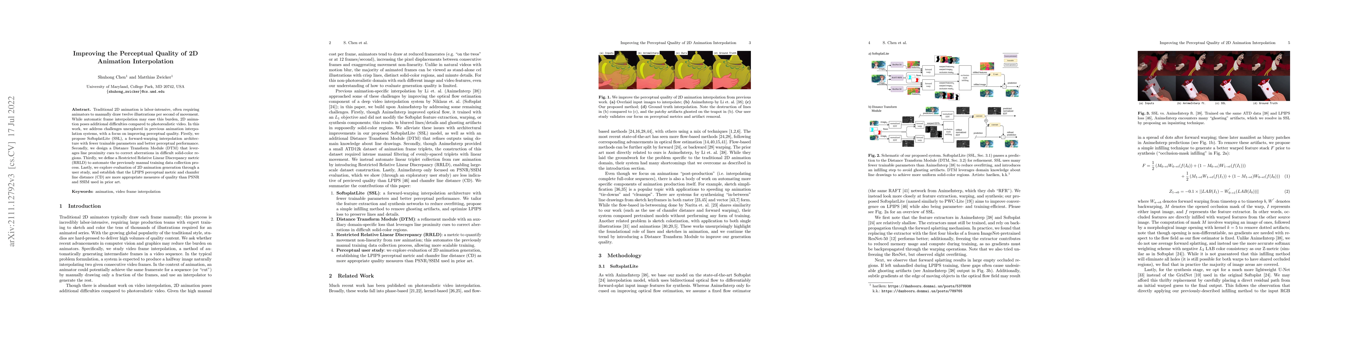 Thumbnail for Improving the Perceptual Quality of 2D Animation Interpolation