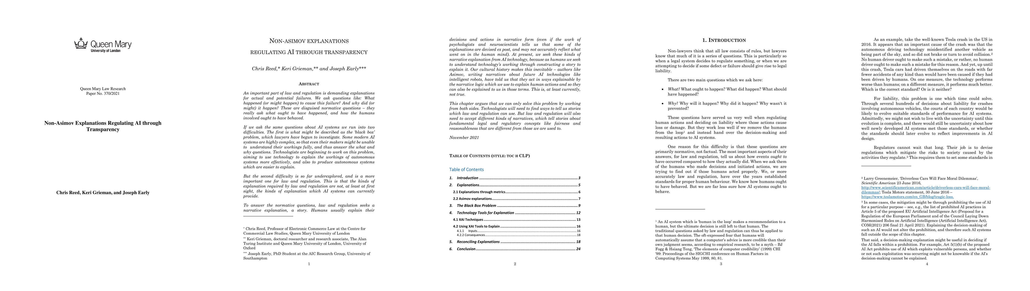 Thumbnail for Non-Asimov Explanations Regulating AI through Transparency