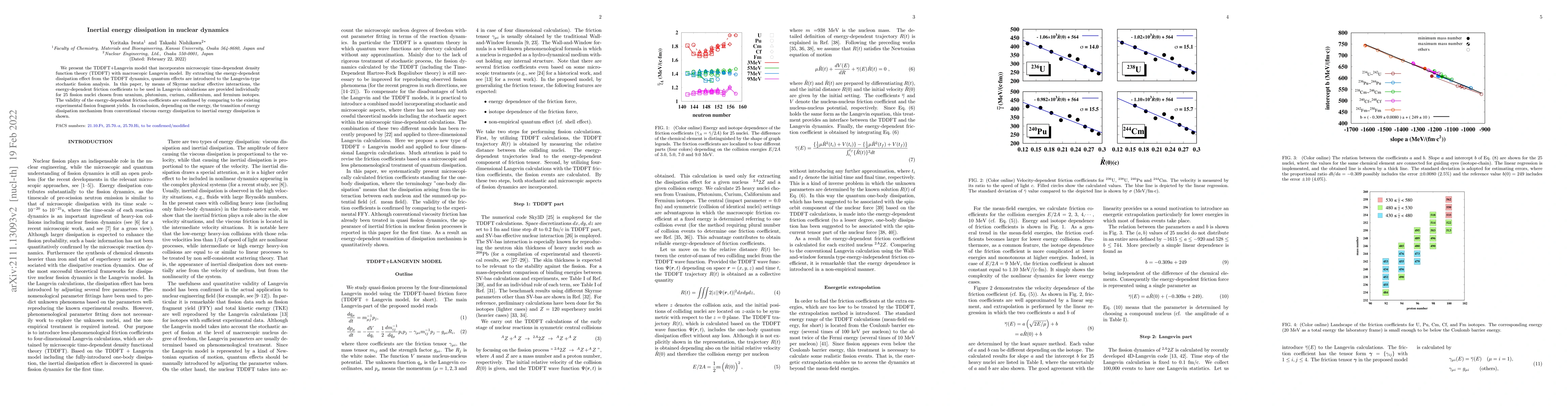 Thumbnail for Inertial energy dissipation in nuclear dynamics