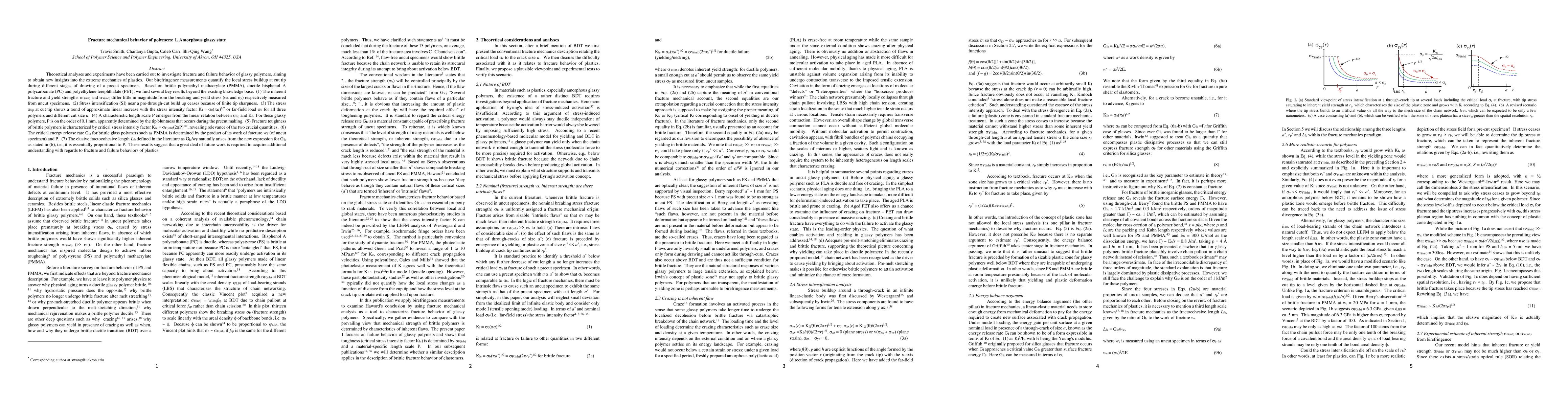 Thumbnail for Fracture mechanical behavior of polymers: 1. Amorphous glassy state