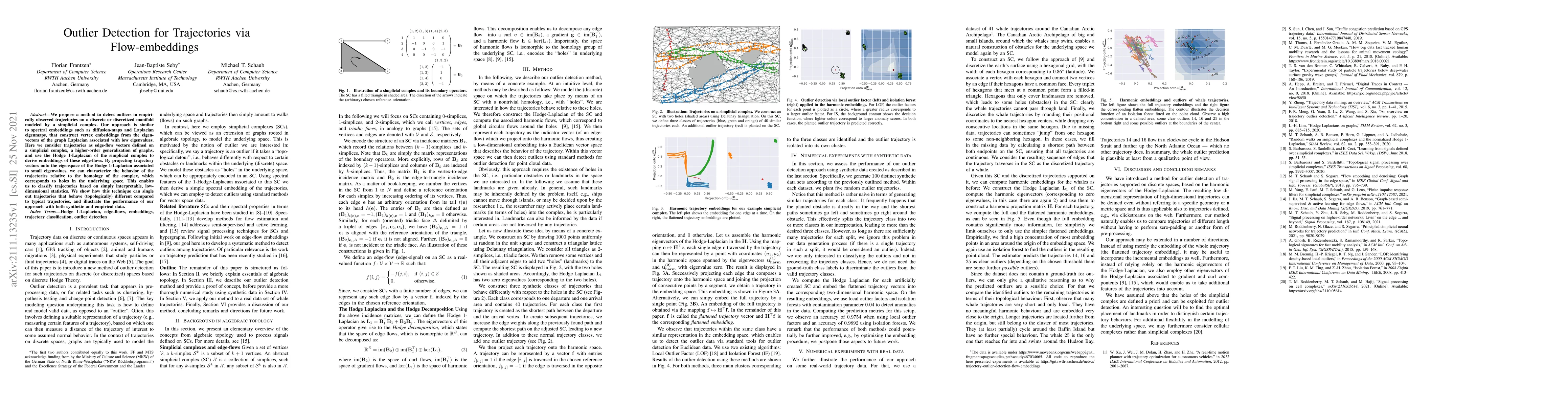 Thumbnail for Outlier Detection for Trajectories via Flow-embeddings