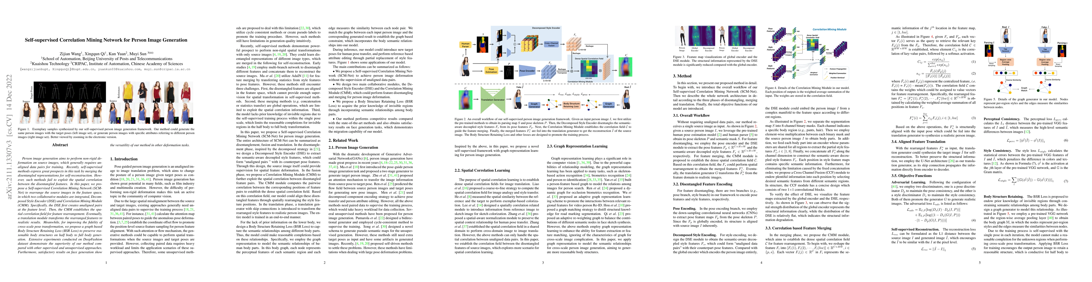 Thumbnail for Self-supervised Correlation Mining Network for Person Image Generation
