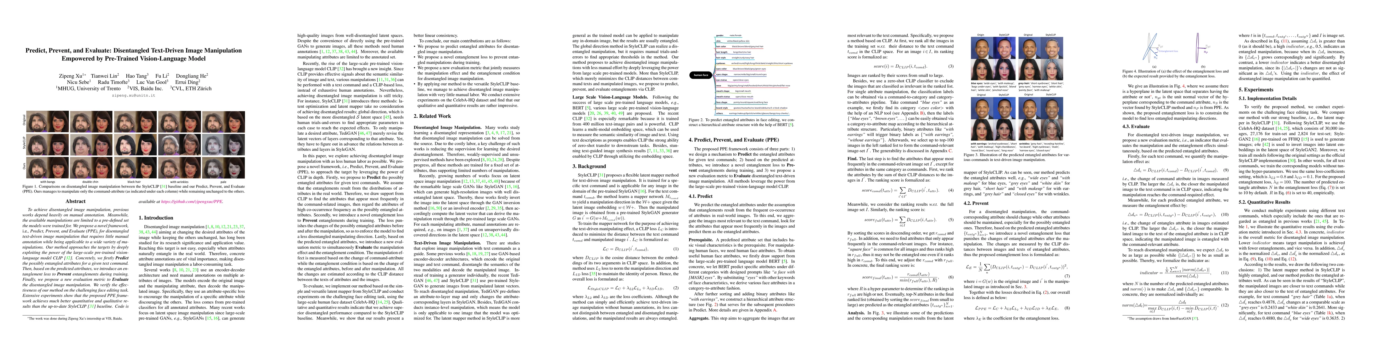 Thumbnail for Predict, Prevent, and Evaluate: Disentangled Text-Driven Image
  Manipulation Empowered by Pre-Trained Vision-Language Model