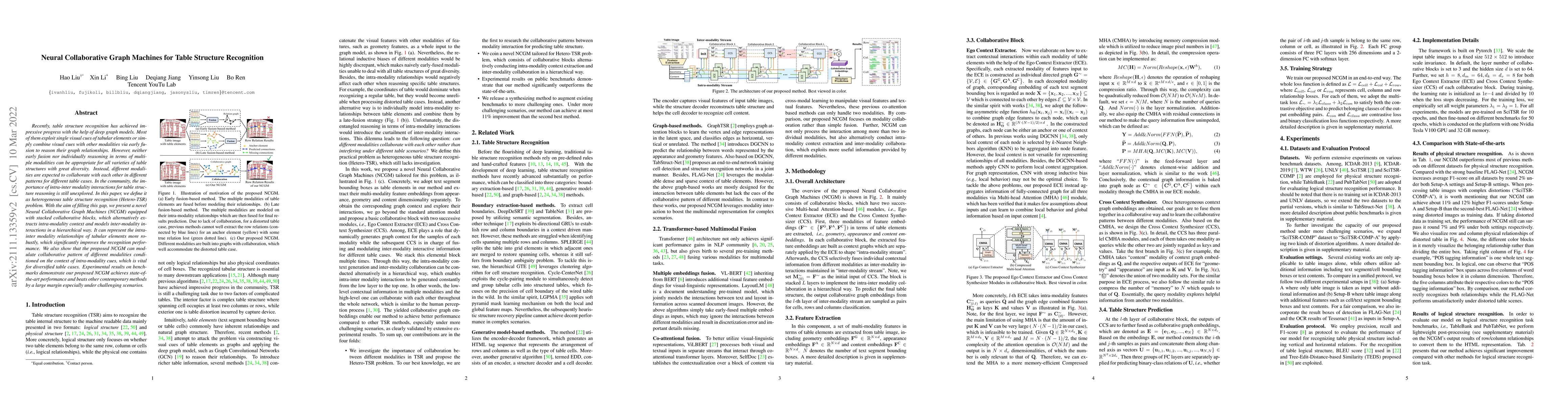 Thumbnail for Neural Collaborative Graph Machines for Table Structure Recognition