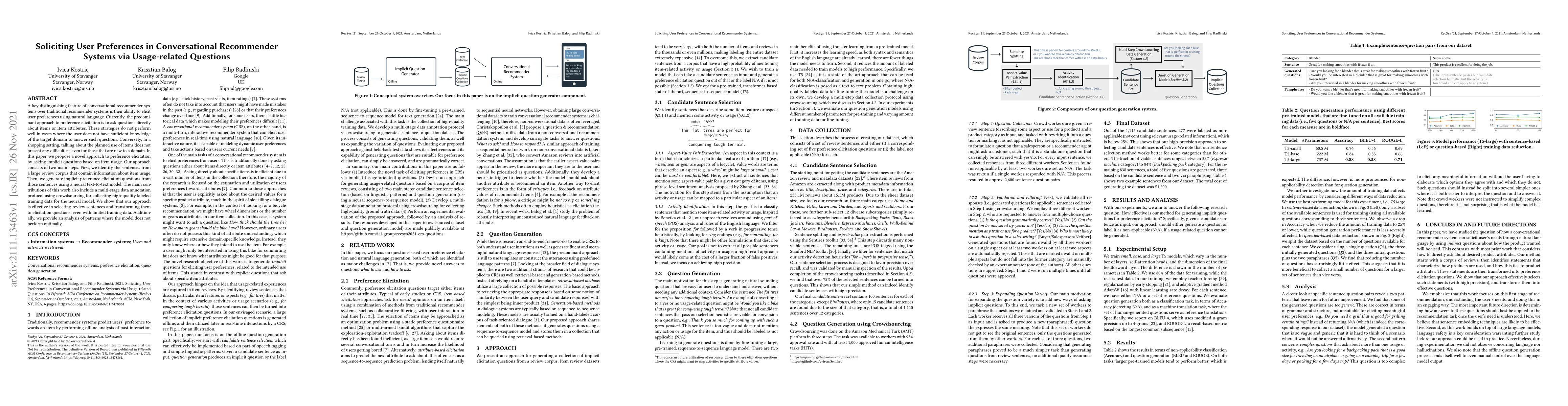 Thumbnail for Soliciting User Preferences in Conversational Recommender Systems via
  Usage-related Questions