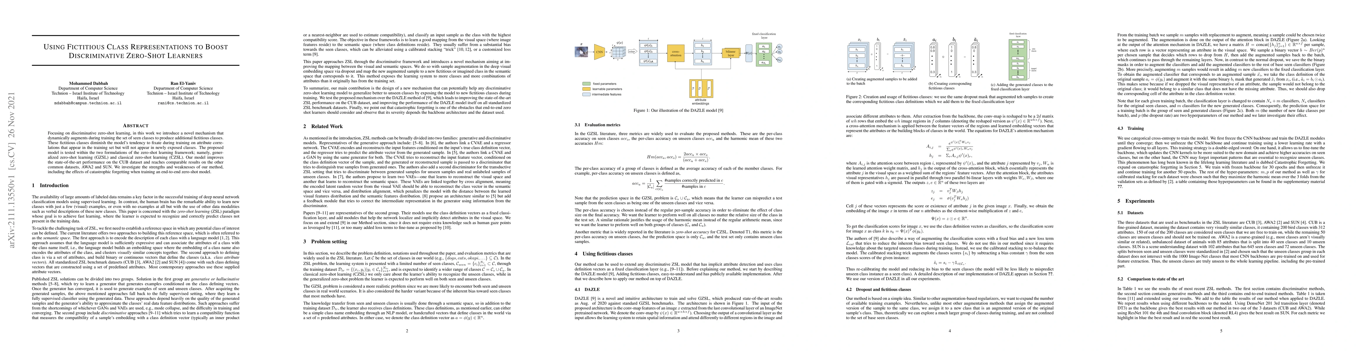 Thumbnail for Using Fictitious Class Representations to Boost Discriminative Zero-Shot
  Learners