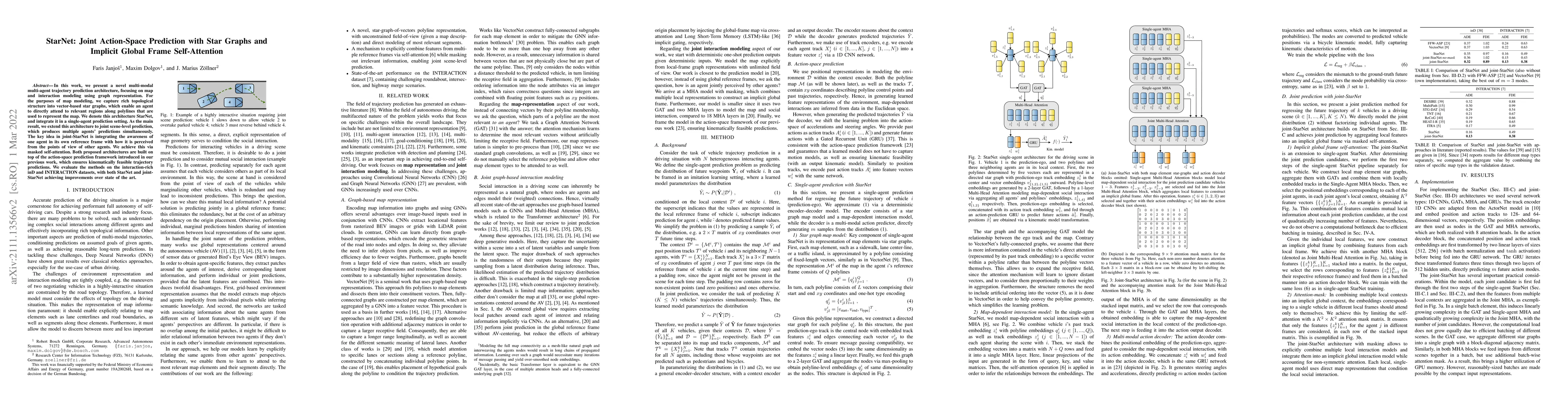 Thumbnail for StarNet: Joint Action-Space Prediction with Star Graphs and Implicit
  Global Frame Self-Attention