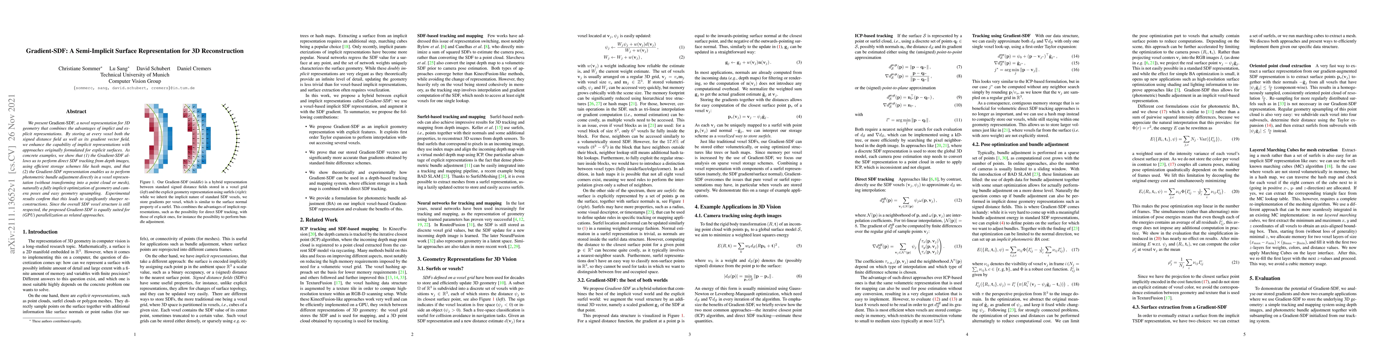 Thumbnail for Gradient-SDF: A Semi-Implicit Surface Representation for 3D
  Reconstruction