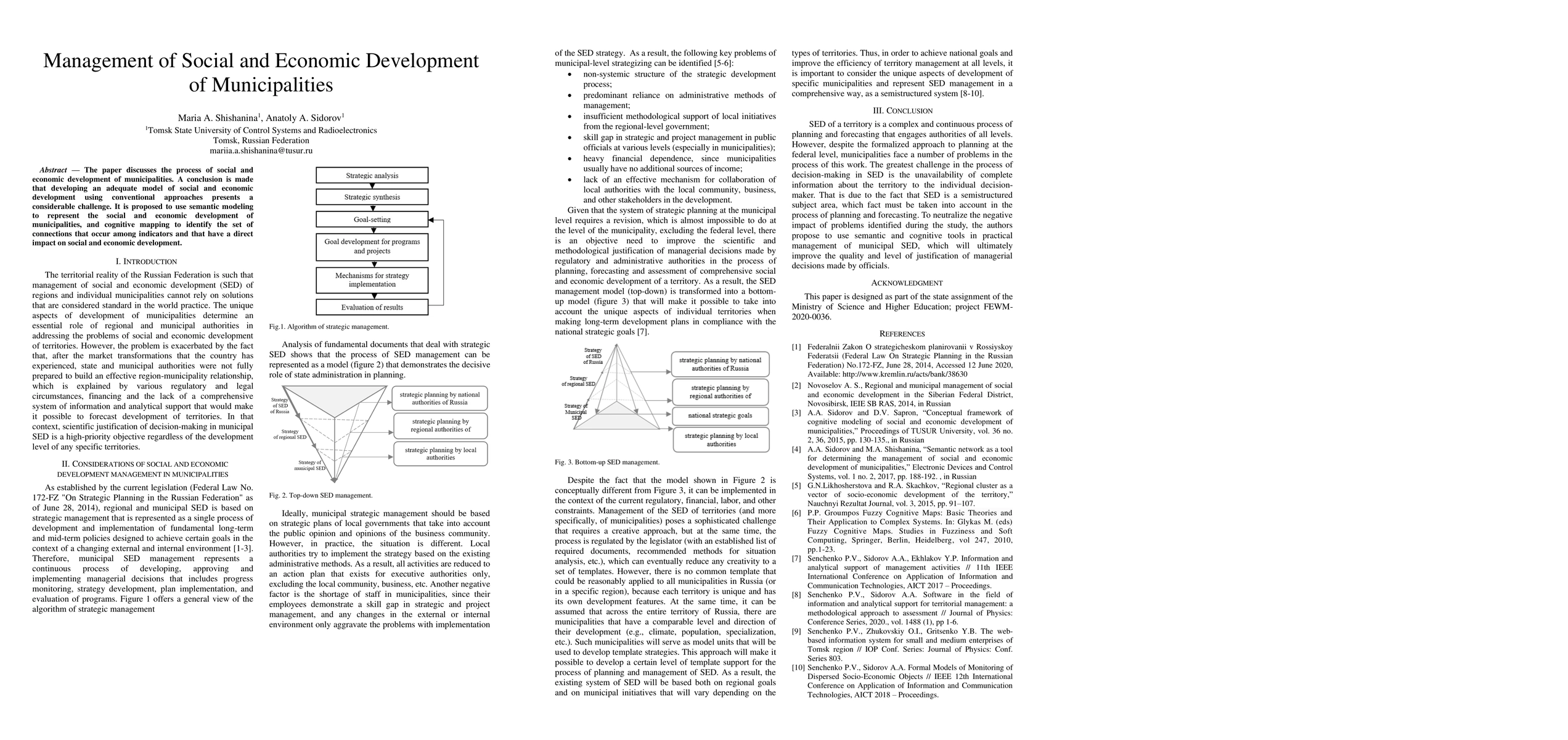 Thumbnail for Management of Social and Economic Development of Municipalities