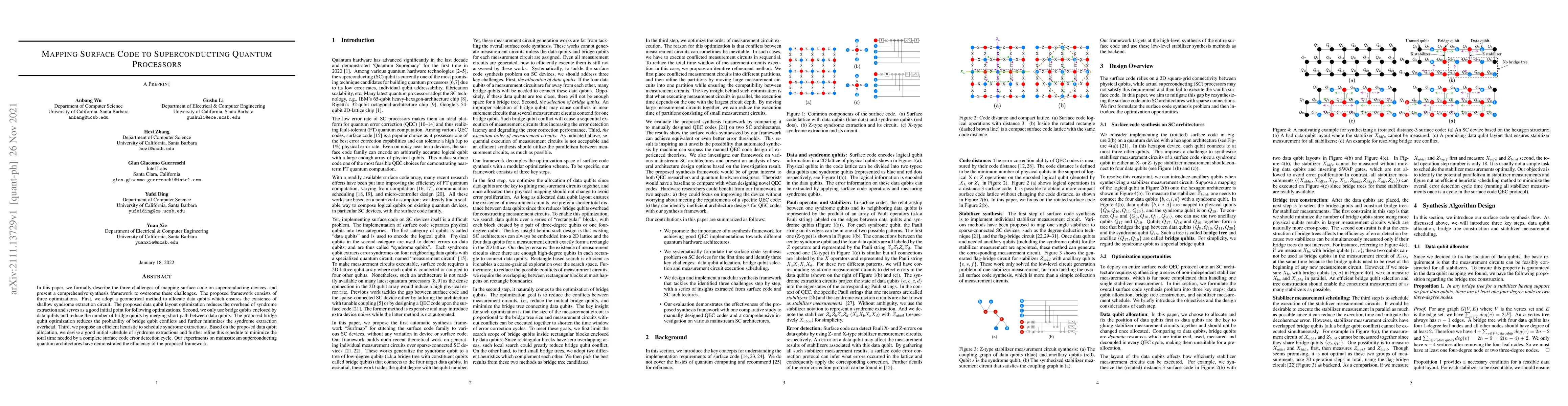 Thumbnail for Mapping Surface Code to Superconducting Quantum Processors