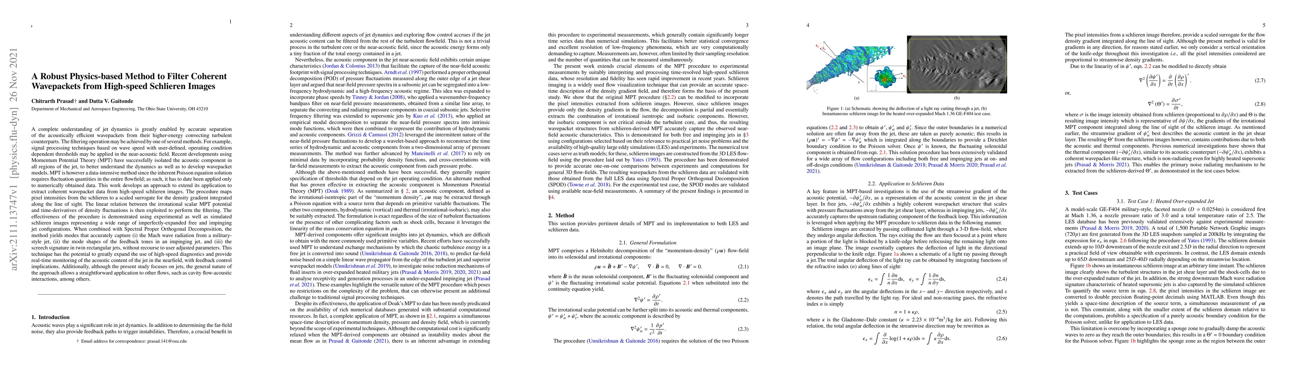 Thumbnail for A Robust Physics-based Method to Filter Coherent Wavepackets from
  High-speed Schlieren Images