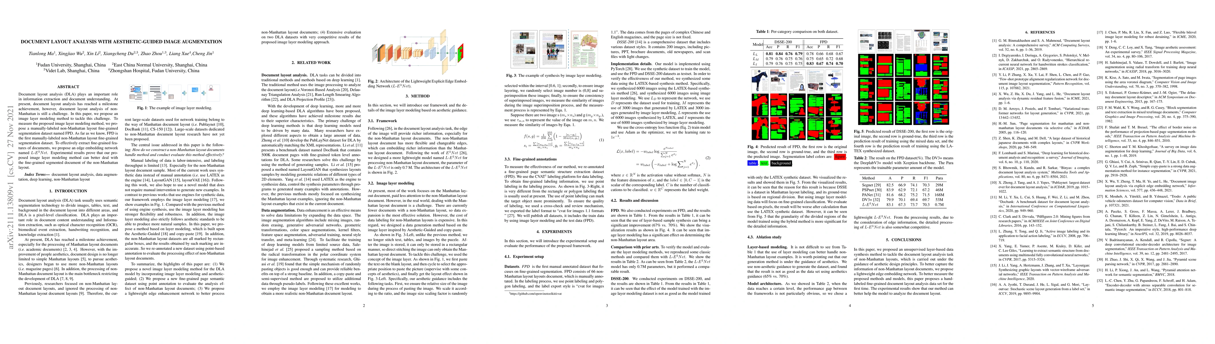 Thumbnail for Document Layout Analysis with Aesthetic-Guided Image Augmentation