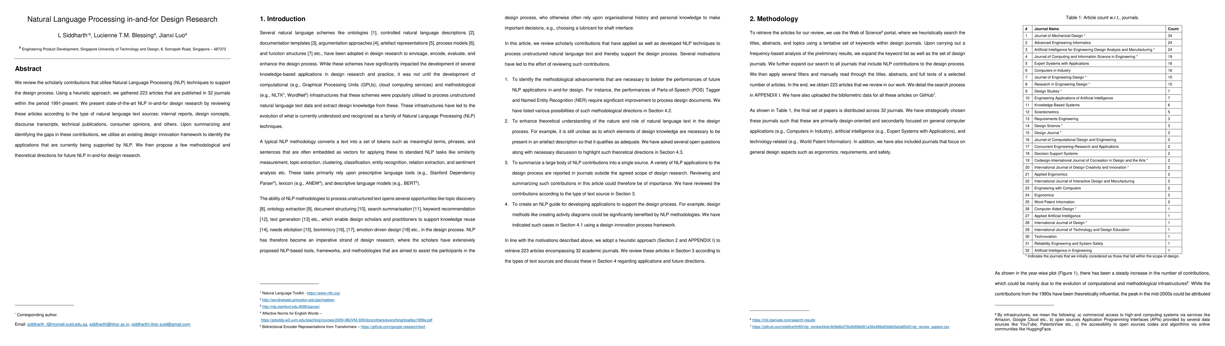 Thumbnail for Natural Language Processing in-and-for Design Research