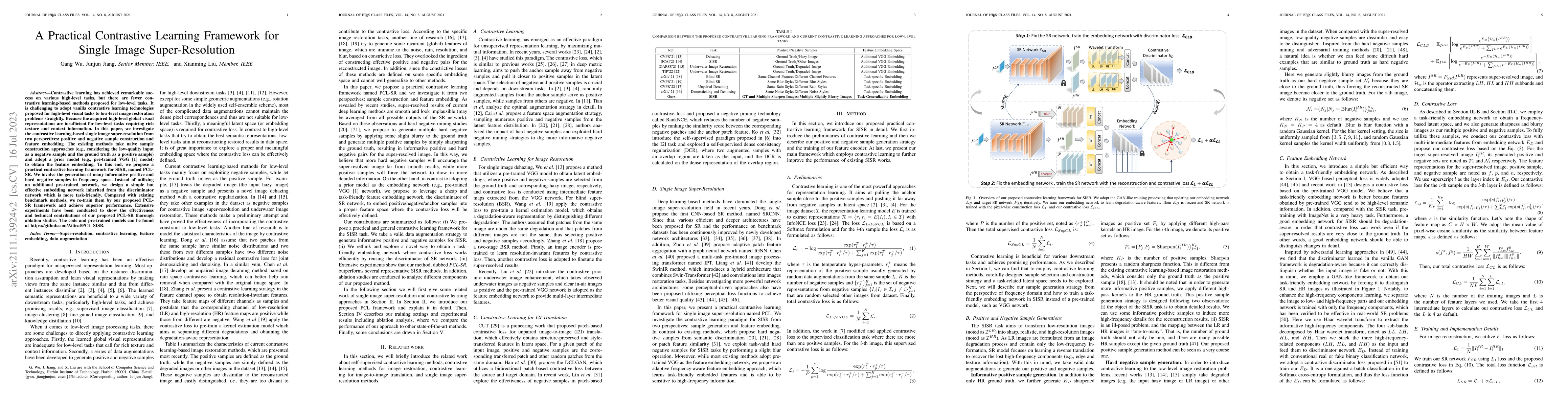 Thumbnail for A Practical Contrastive Learning Framework for Single-Image
  Super-Resolution