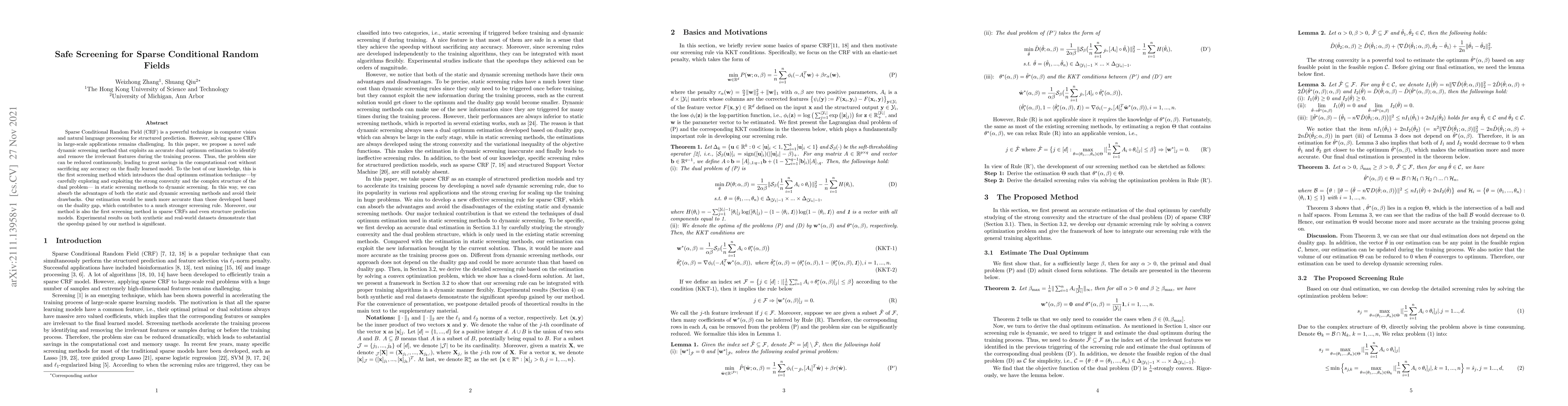 Thumbnail for Safe Screening for Sparse Conditional Random Fields