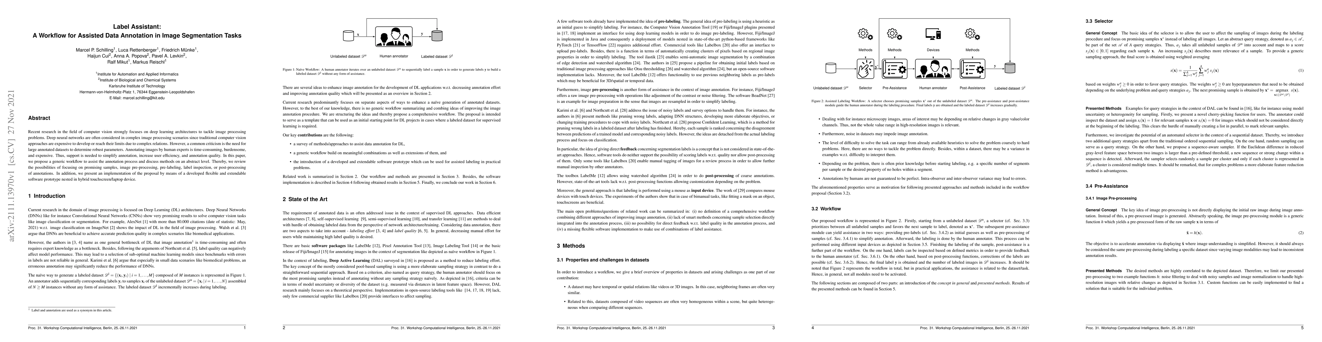 Thumbnail for Label Assistant: A Workflow for Assisted Data Annotation in Image
  Segmentation Tasks