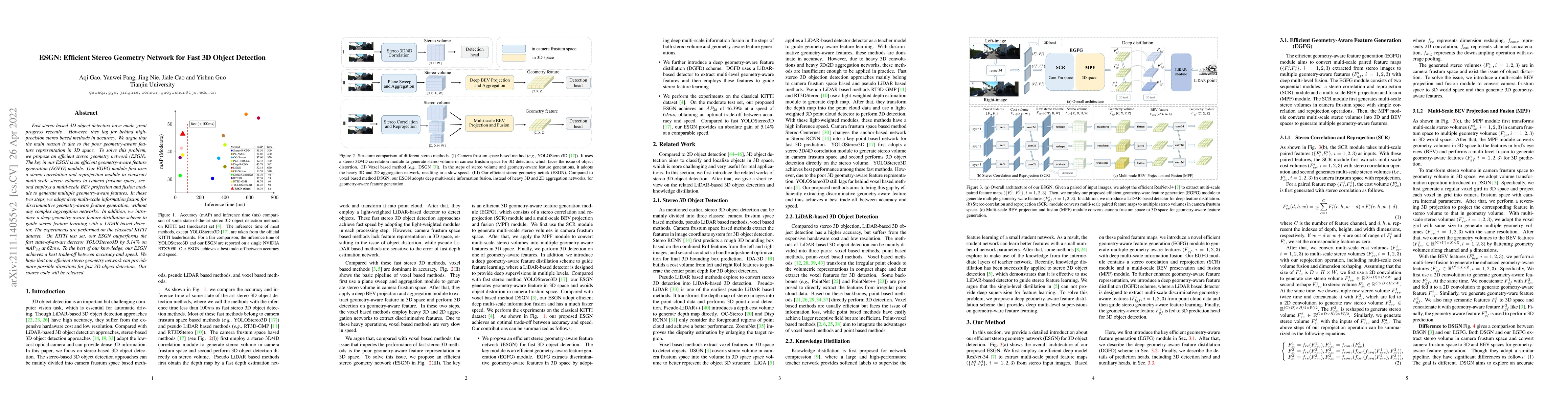 Thumbnail for ESGN: Efficient Stereo Geometry Network for Fast 3D Object Detection