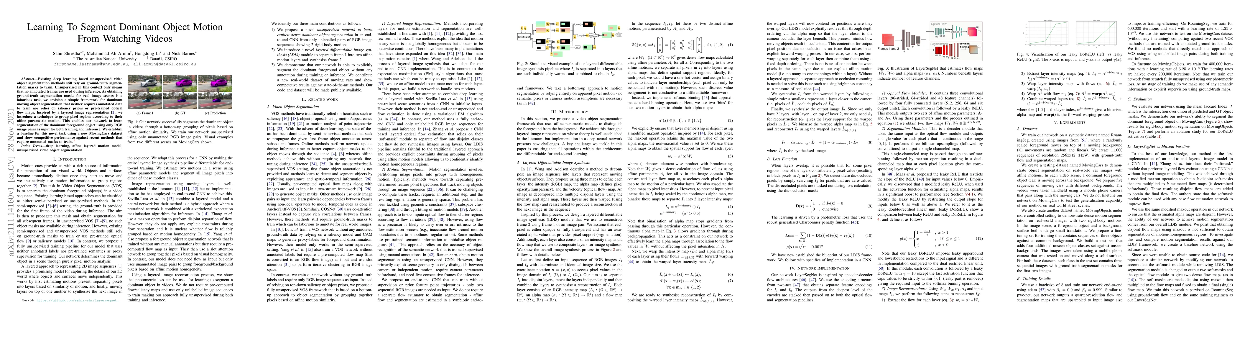 Thumbnail for Learning To Segment Dominant Object Motion From Watching Videos