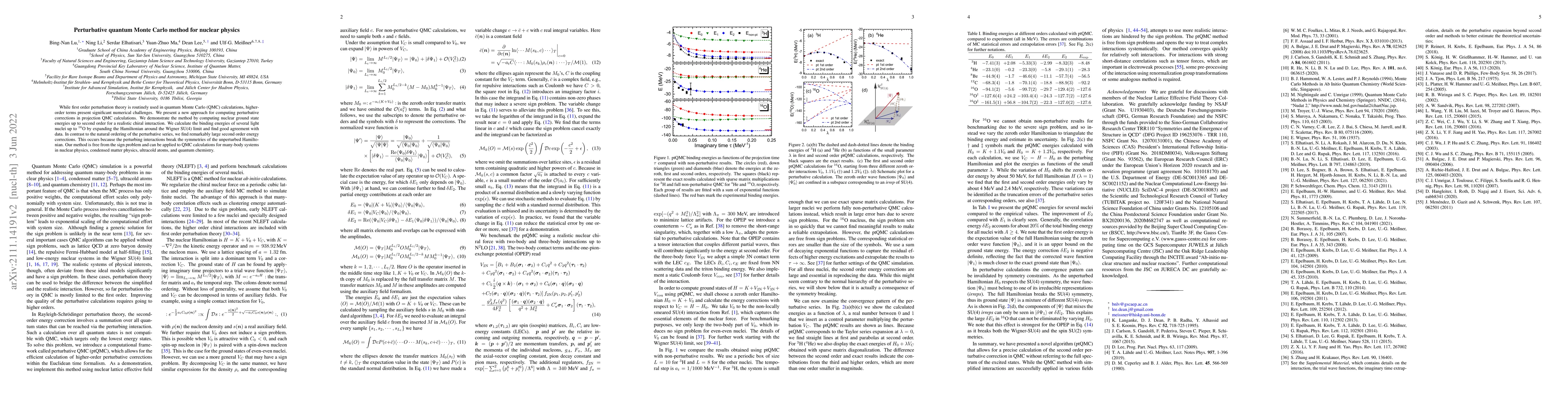 Thumbnail for Perturbative quantum Monte Carlo method for nuclear physics