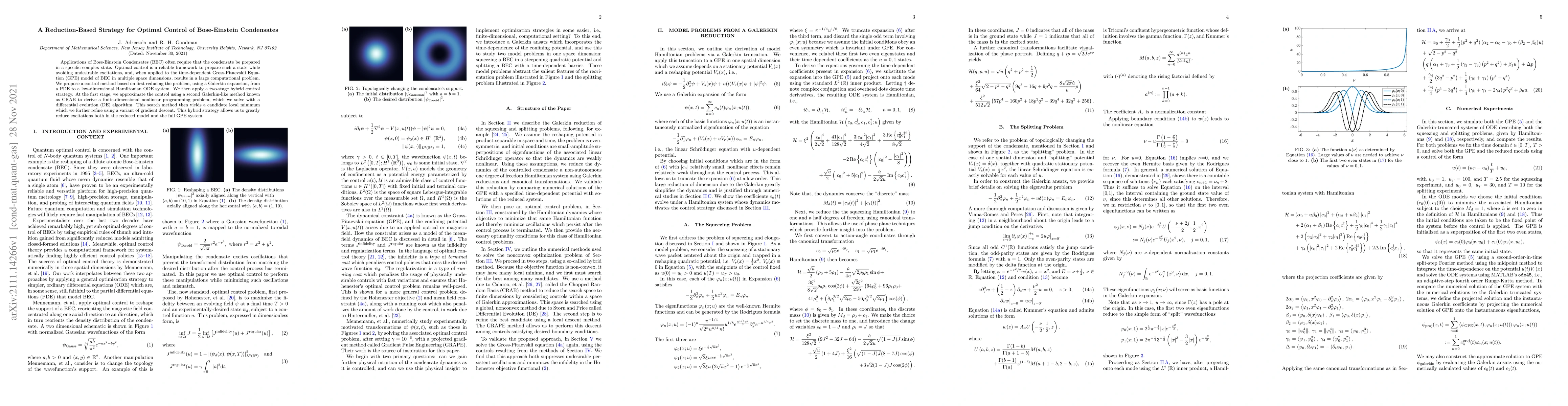 Thumbnail for A Reduction-Based Strategy for Optimal Control of Bose-Einstein
  Condensates