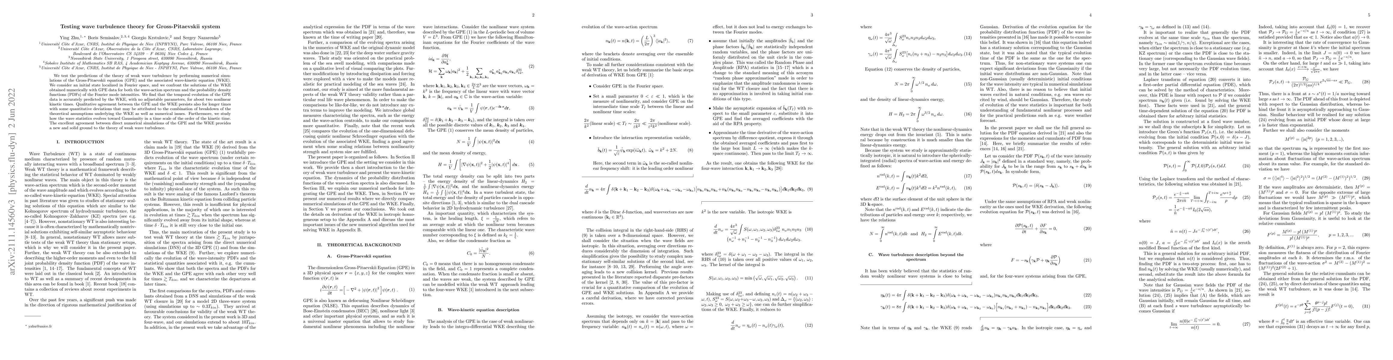 Thumbnail for Testing wave turbulence theory for Gross-Pitaevskii system