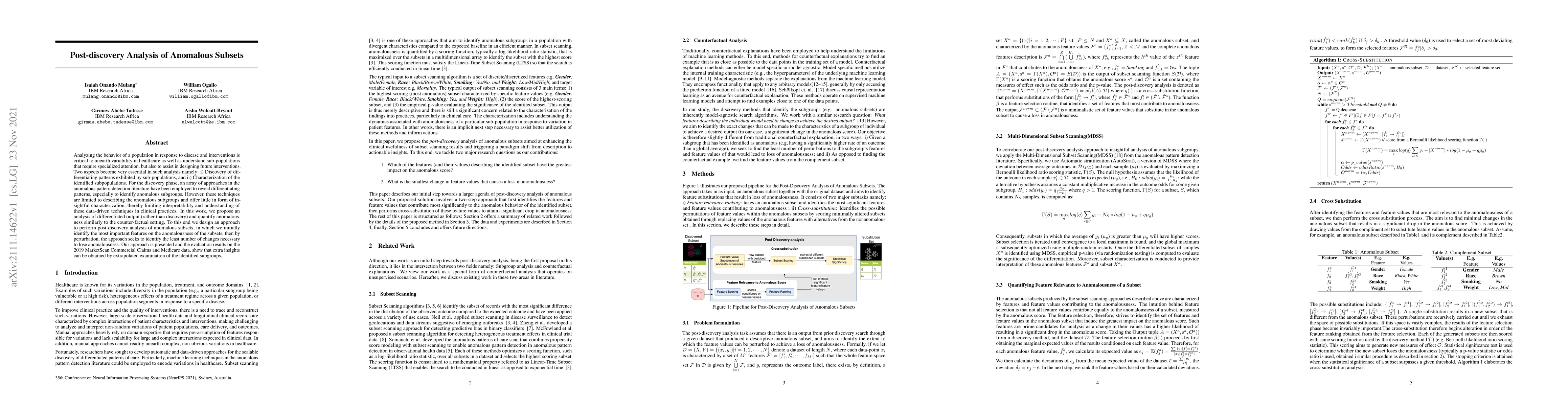 Thumbnail for Post-discovery Analysis of Anomalous Subsets