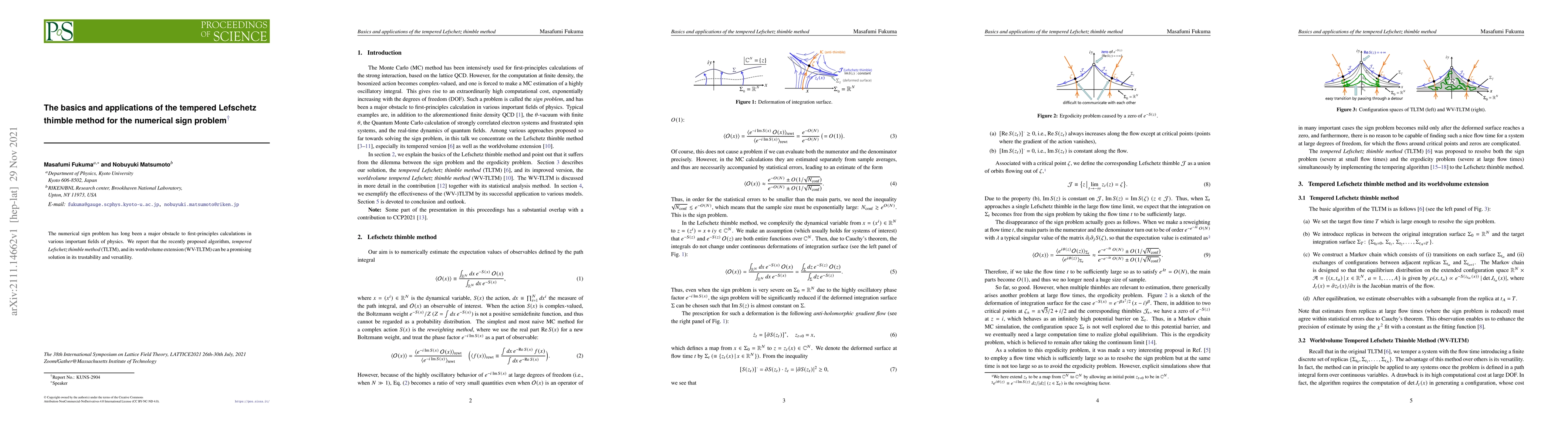 Thumbnail for The basics and applications of the tempered Lefschetz thimble method for
  the numerical sign problem