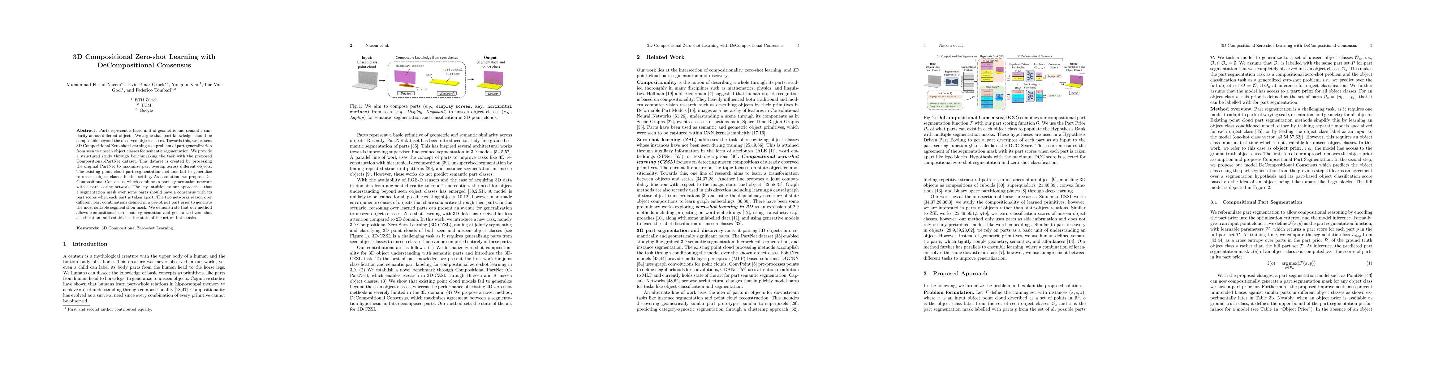 Thumbnail for 3D Compositional Zero-shot Learning with DeCompositional Consensus