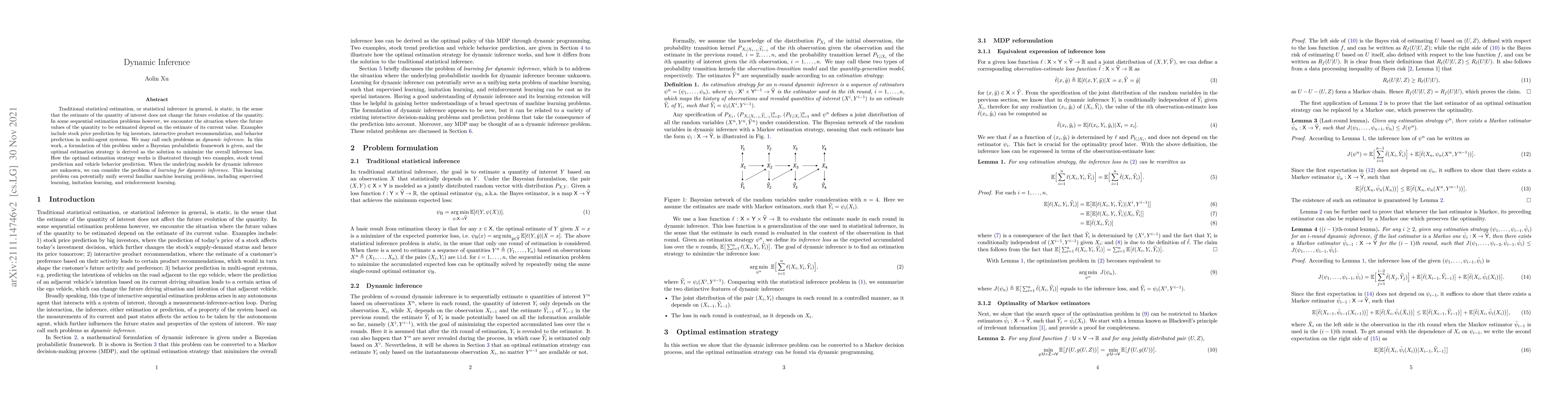 Thumbnail for Dynamic Inference