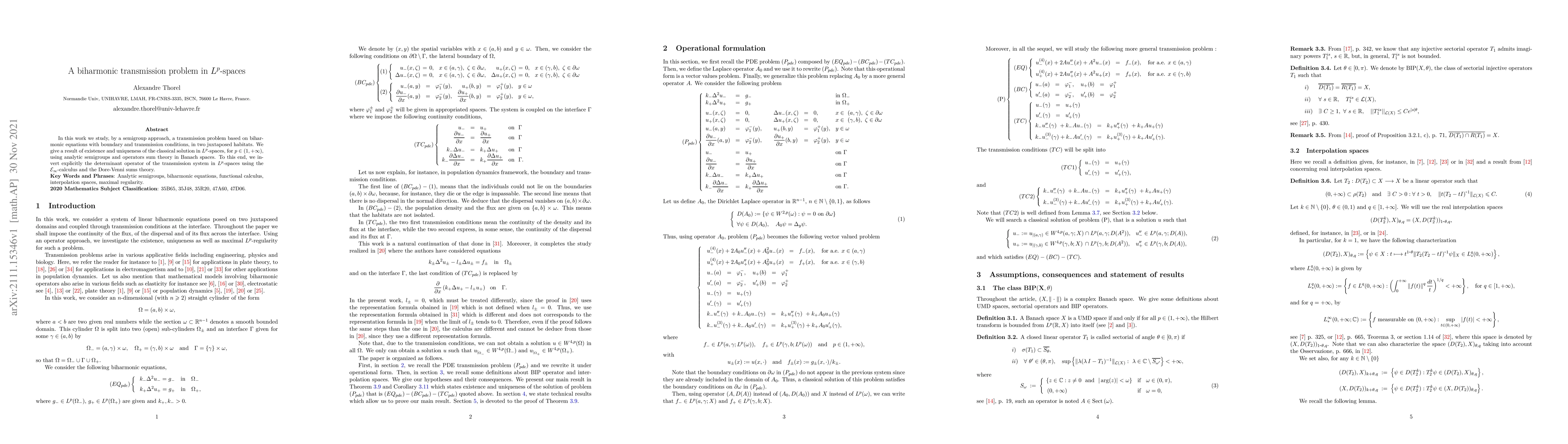 Thumbnail for A biharmonic transmission problem in Lp-spaces