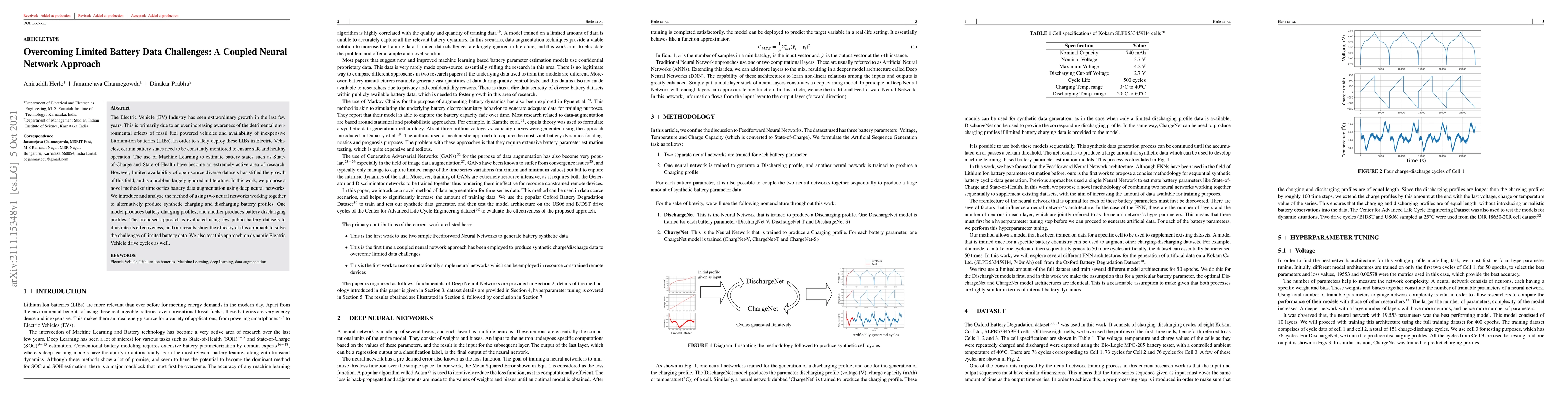 Thumbnail for Overcoming limited battery data challenges: A coupled neural network
  approach