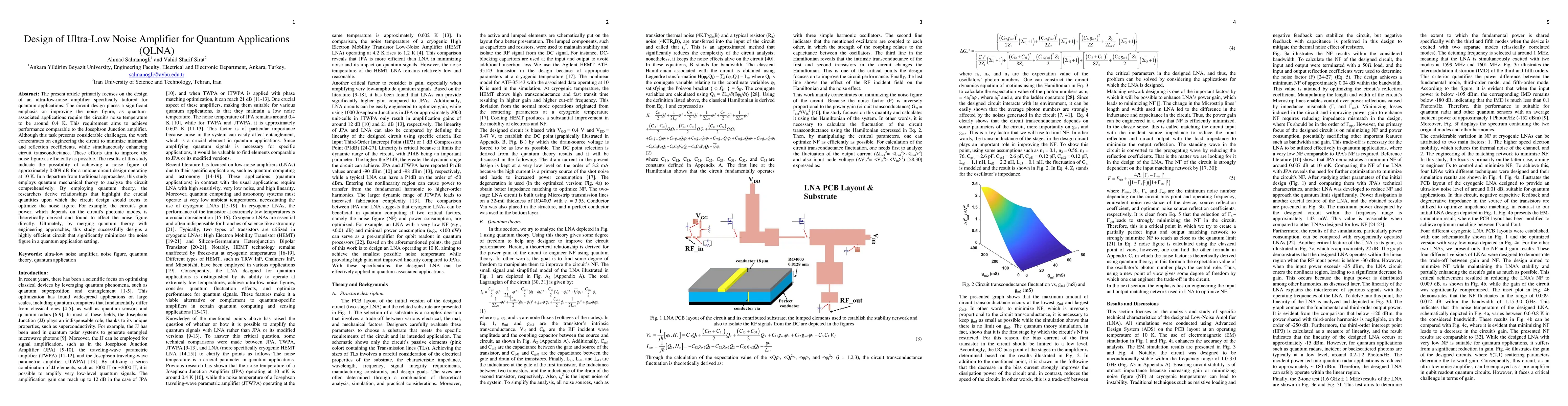 Thumbnail for Design of Ultra-Low Noise Amplifier for Quantum Applications (QLNA)