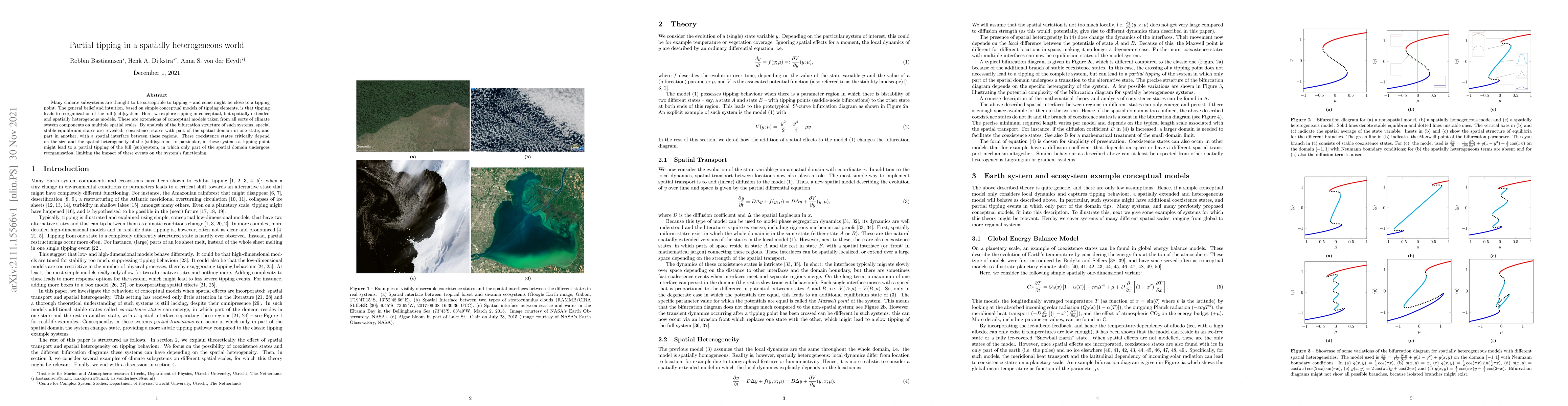 Thumbnail for Partial tipping in a spatially heterogeneous world