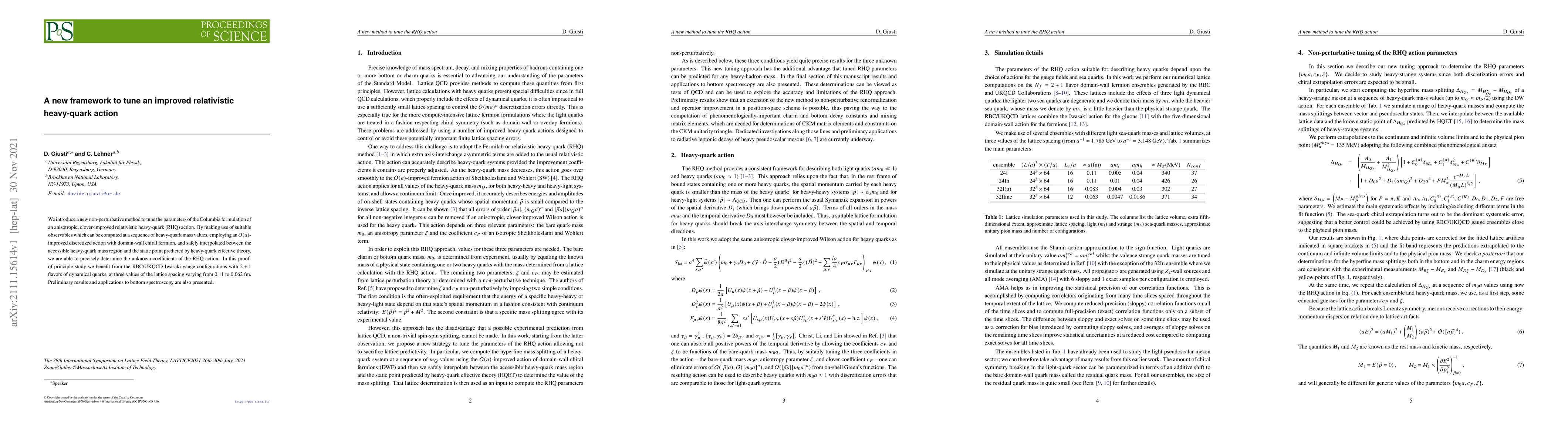 Thumbnail for A new framework to tune an improved relativistic heavy-quark action