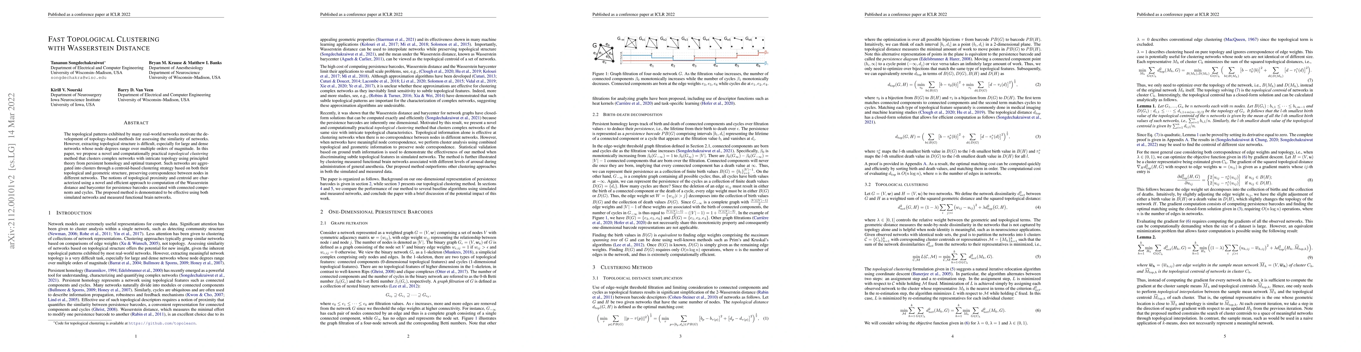 Thumbnail for Fast Topological Clustering with Wasserstein Distance