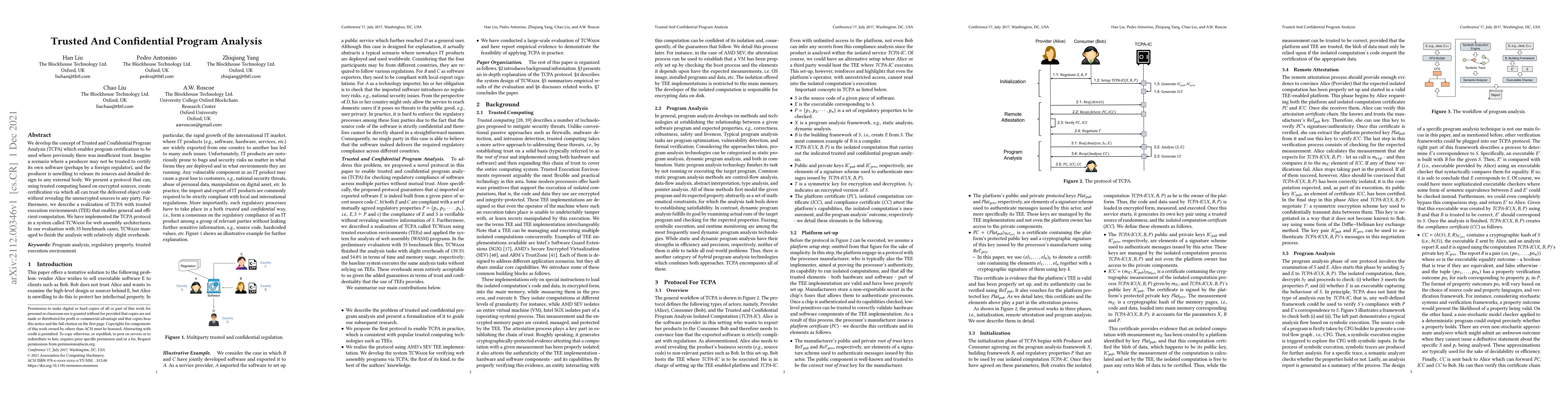 Thumbnail for Trusted And Confidential Program Analysis