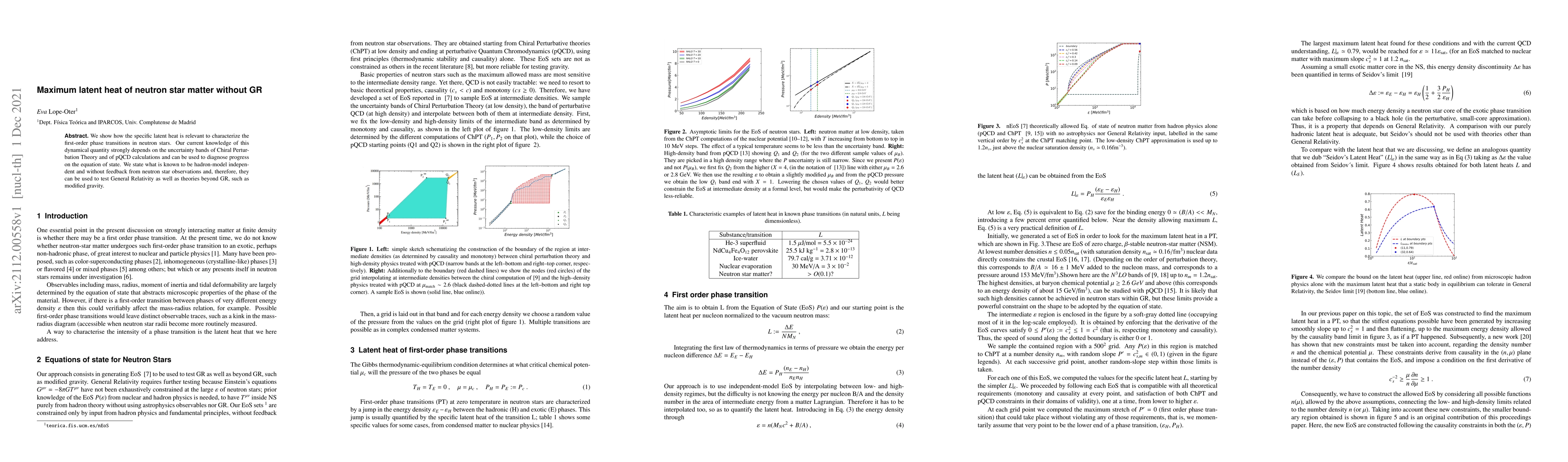 Thumbnail for Maximum latent heat of neutron star matter without GR