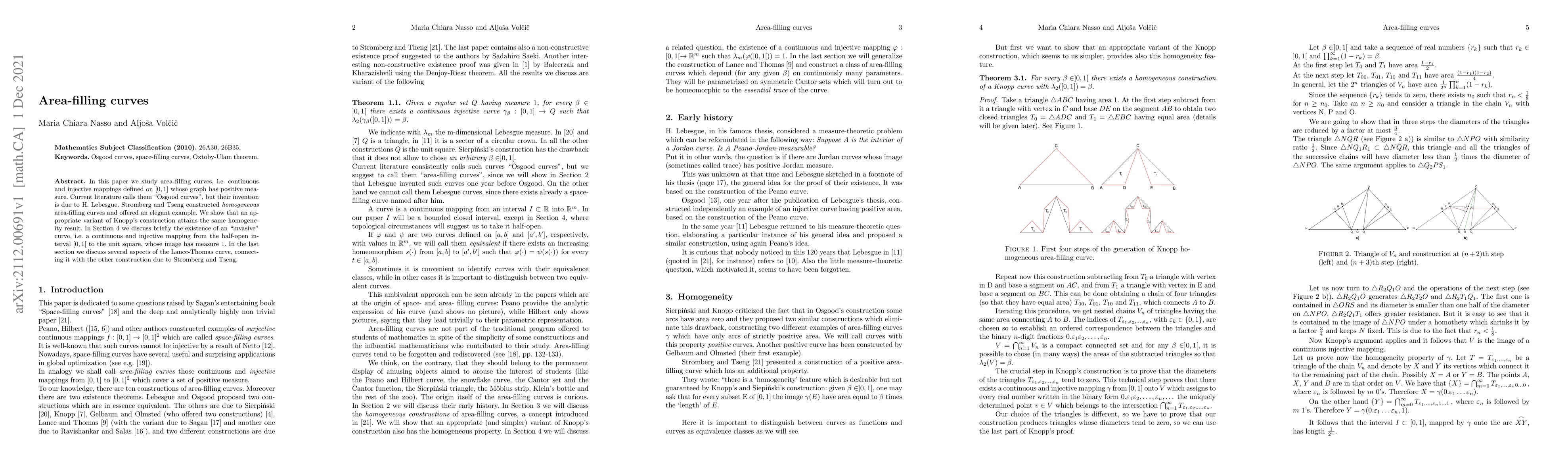 Thumbnail for Area-filling curves