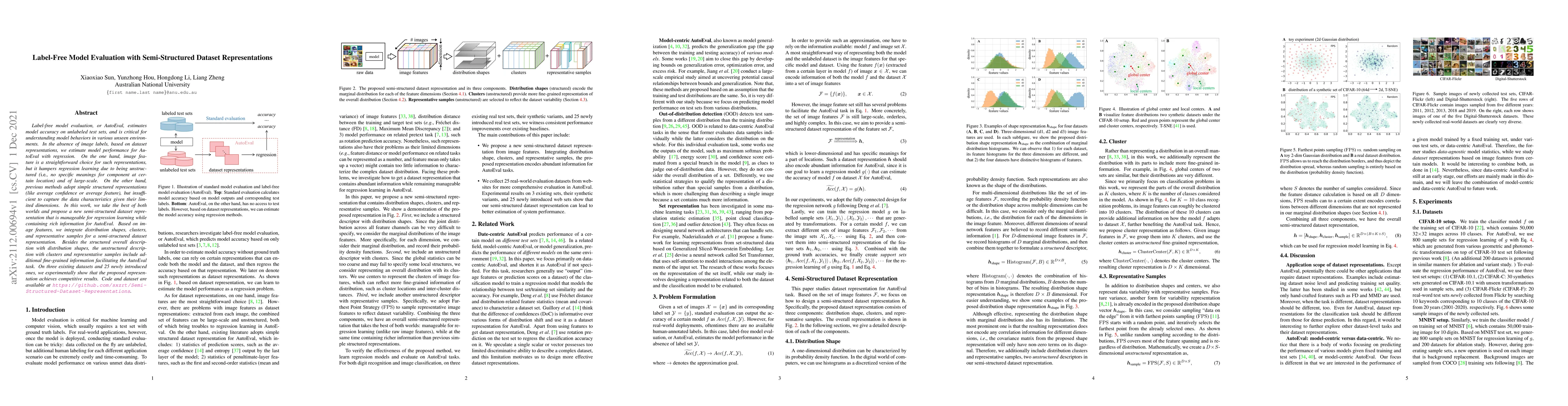 Thumbnail for Label-Free Model Evaluation with Semi-Structured Dataset Representations