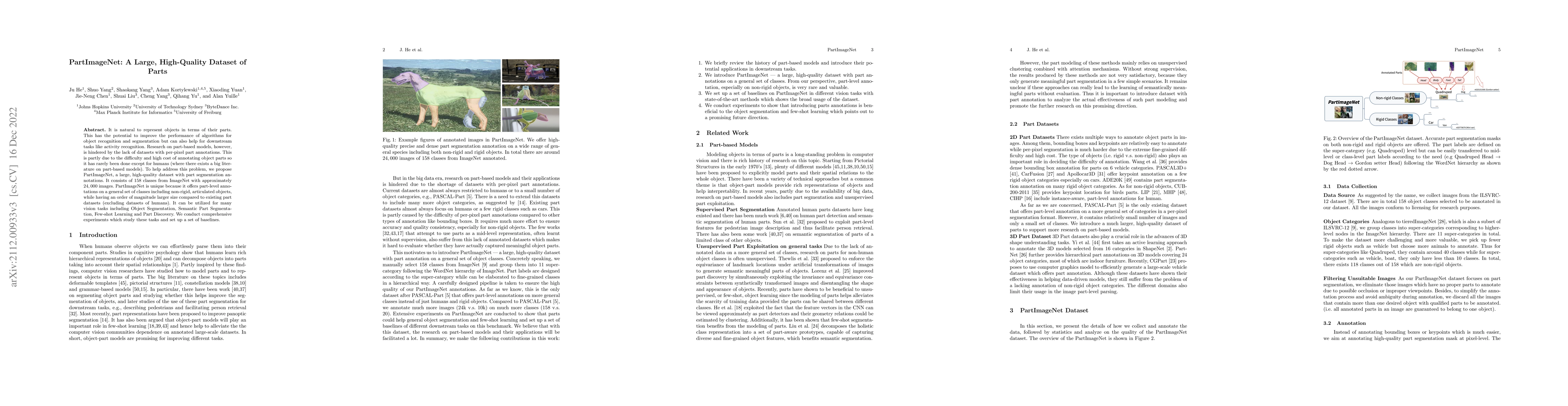 Thumbnail for PartImageNet: A Large, High-Quality Dataset of Parts